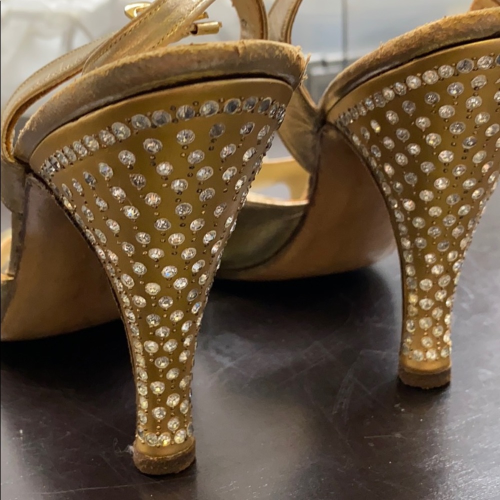 Charles Jacques Loup Heels Sz 5 - Picture 9 of 16